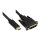 Good Connections Adapterkabel USB-C an DVI 24+1 schw. 2m