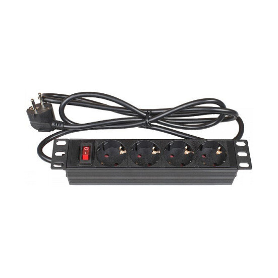 Good Connections 19" PDU Steckdosenleiste 4-fach