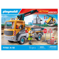 71750 Action Heroes Baustellen-LKW mit Kran