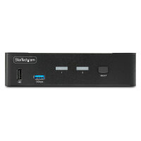 STARTECH.COM 2-Port 8K KVM-Switch DisplayPort 1.4 8K 60Hz / 4K 144Hz DP 1.4 2x USB 3.0 Ports 4x USB 2.0 Ports KVM DisplayPort Umscha