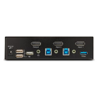 STARTECH.COM 2-Port 8K KVM-Switch DisplayPort 1.4 8K 60Hz / 4K 144Hz DP 1.4 2x USB 3.0 Ports 4x USB 2.0 Ports KVM DisplayPort Umscha