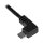 StarTech Micro-USB Charge-and-Sync Cable M/M - Left-Angle Micro-USB - 30/24 AWG - 1 m 3ft
