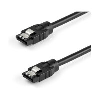StarTech 0,3 m rundes SATA-Kabel - Verriegelungsstecker -...