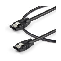 StarTech 0,3 m rundes SATA-Kabel - Verriegelungsstecker - 6 Gbs - SATA-Kabel - Serial ATA 150/300/600 - SATA (R)