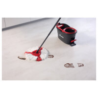 Turbo 2in1 Wischkopf (wei/rot, fr Wischmop EasyWring...