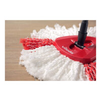 Turbo 2in1 Wischkopf (wei/rot, fr Wischmop EasyWring & Clean)