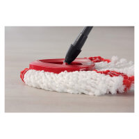 Turbo 2in1 Wischkopf (wei/rot, fr Wischmop EasyWring & Clean)