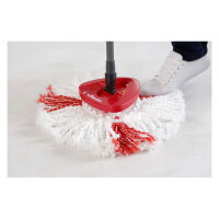 Turbo 2in1 Wischkopf (wei/rot, fr Wischmop EasyWring & Clean)