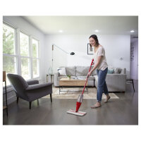 1.2 Spray Max - Mikrofaser - Kunststoff - Laminat - Holz - Trocken&Nass - Rot - Weiß - Box - 1 Stück(e)
