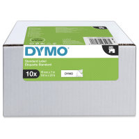 Dymo Schriftband Black White (2093098)