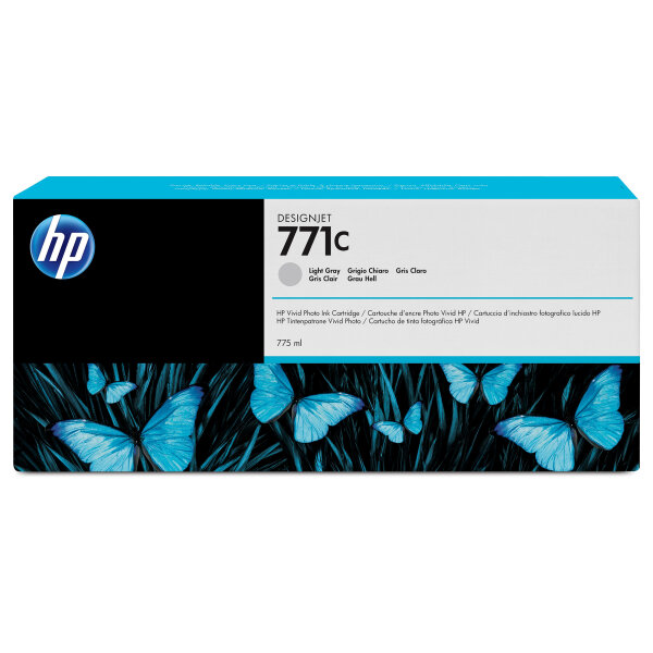 HP 771C Hellgrau Tintenpatrone 775ml