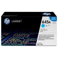 HP 645A Cyan LaserJet Tonerpatrone