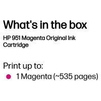HP 951 Magenta Officejet Ink Cartridge