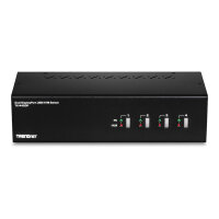 TRENDnet TK-440DP 4-Port Dual Monitor Display Port KVM Switch