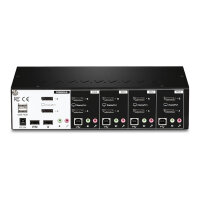 TRENDnet TK-440DP 4-Port Dual Monitor Display Port KVM Switch