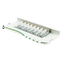 Good Connections Patchpanel Cat.6A 8-Port 0,5 HE...