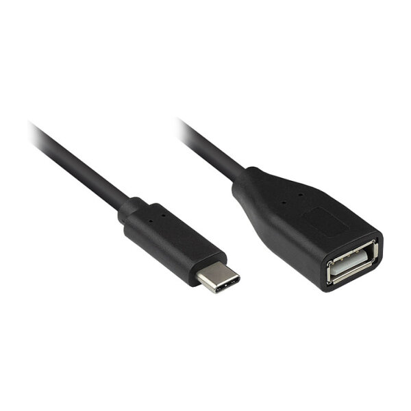 Good Connections USB2.0 Adapterk. OTG C St.-A Bu. 0,1m