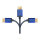 Good Connections Kabel SmartFLEX DP1.4 blau 2m