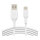 Belkin USB-C/USB-A Kabel PVC, 15cm, weiß