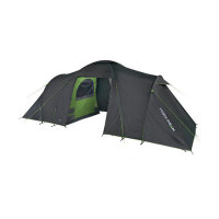 High Peak Kuppelzelt Como 4.0 (dunkelgrau/grn, mit 2...