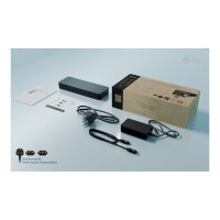D I-TEC Thunderbolt 4 Intelligent Dual Display DS 1x TB4 2x DP 1x GLAN 1x USB-C Gen2 3x USB-A Gen2 1x USB 2.0 1x Audio/Mic PD 90W KL