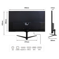 JapanNext WQHD Monitor 68,6cm (27")