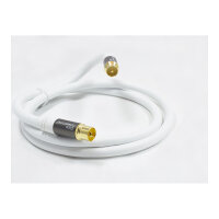 Good Connections TV Antennenkabel SmartFLEX weiß 1,5m