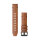 Garmin Ersatzarmband QuickFit 22mm Leder Braun/Schiefergrau