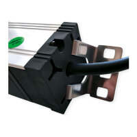 VALUE 19-Zoll-Steckdosenleiste 7fach mit berlastschutz, 1 HE, Schutzkontakt-Stecker, 2,8 m