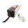 VALUE 19-Zoll-Steckdosenleiste 7fach mit berlastschutz, 1 HE, Schutzkontakt-Stecker, 2,8 m
