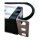 VALUE 19-Zoll-Steckdosenleiste 7fach mit berlastschutz, 1 HE, Schutzkontakt-Stecker, 2,8 m