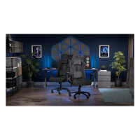 CORSAIR Gaming Stuhl TC100 RELAXED - Fabric (Grey and Black)