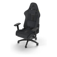 CORSAIR Gaming Stuhl TC100 RELAXED - Fabric (Grey and Black)