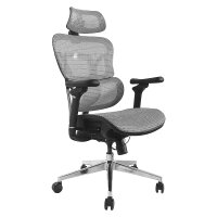 Equip Ergonomischer Bürostuhl+Kopf/Armstützen...