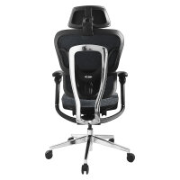 Equip Ergonomischer Bürostuhl+Kopf/Armstützen blau/schwarz lite Retail