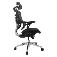 Equip Ergonomischer Bürostuhl+Kopf/Armstützen blau/schwarz lite Retail