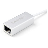StarTech USB 3.0 auf Gigabit Netzwerkadapter - Silber - Schlankes Aluminium Design fr MacBook, Chromebook oder Tablet