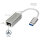 StarTech USB 3.0 auf Gigabit Netzwerkadapter - Silber - Schlankes Aluminium Design fr MacBook, Chromebook oder Tablet