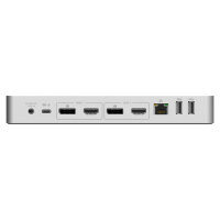 D StarTech Universal Laptop Dockingstation - USB-C & USB 3.0 Dock - Dual 4K - Mac Windows & Chrome OS - DK30C2DPPDUE