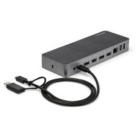 D StarTech Universal Laptop Dockingstation - USB-C & USB 3.0 Dock - Dual 4K - Mac Windows & Chrome OS - DK30C2DPPDUE