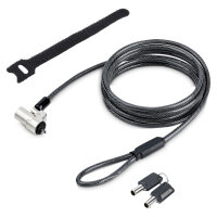 StarTech Laptop cable lock 6Ft Compatible With Noble Wedge, Laptop Cable Lock, 6Ft (2m)