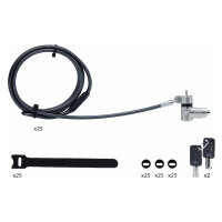 StarTech 25-Pack Universal Laptop Lock 6.6ft (2m)