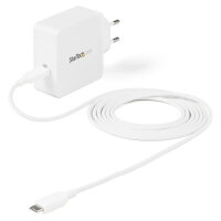 StarTech KAB StarTech USB C Wall Charger, USB C Laptop Charger 60W PD, 6ft/2m Cable, Universal Compact Type C Power Adapter