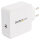 StarTech KAB StarTech USB C Wall Charger, USB C Laptop Charger 60W PD, 6ft/2m Cable, Universal Compact Type C Power Adapter