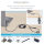 StarTech 25-Pack Laptop Lock, Compatible w/Noble Wedge/Nano/K-Slot - Sicherheitskabelschloss - Schwarz, Silber - 2 m - TAA