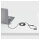 StarTech 25-Pack Laptop Lock, Compatible w/Noble Wedge/Nano/K-Slot - Sicherheitskabelschloss - Schwarz, Silber - 2 m - TAA