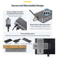 D StarTech 3X MONITOR USB-C DOCK 100W PD