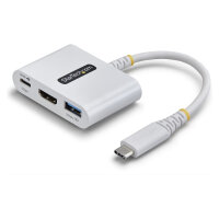 D StarTech USB-C zu HDMI Multiport Adapter mit 140W PD...