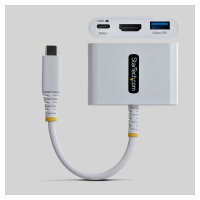 D StarTech USB-C zu HDMI Multiport Adapter mit 140W PD...