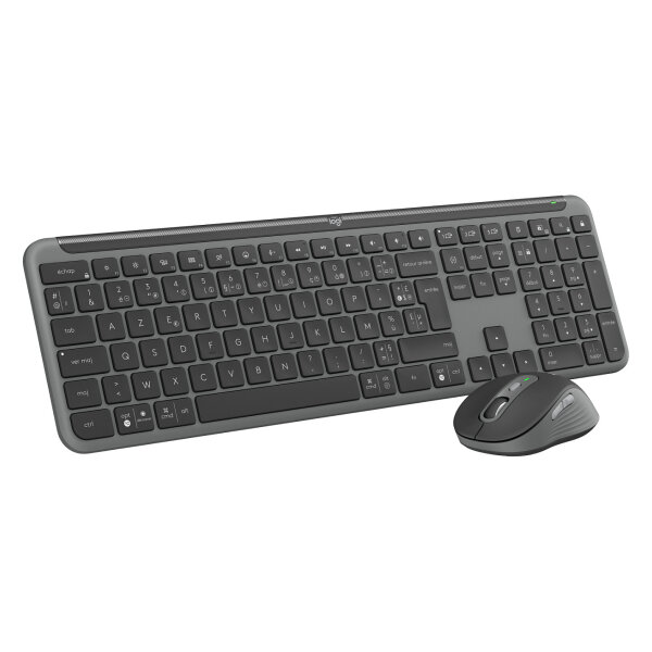 Logitech Signature Slim Combo MK950 for Business - Graphite - CENTRAL-419 (FR)